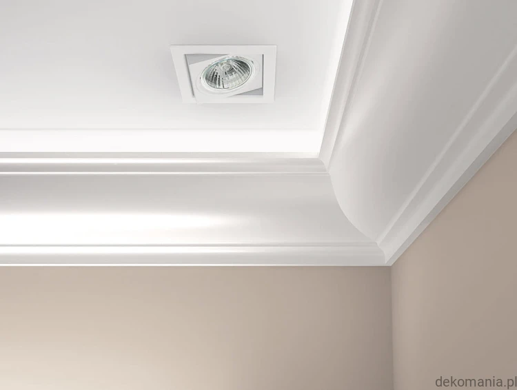 Listwa oświetleniowa LED przysufitowa gładka 10,6x10,8cm LOC-04 Creativa LOC04.jpg