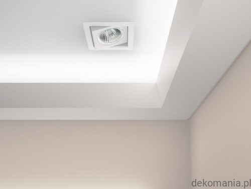 Listwa oświetleniowa LED przysufitowa gładka 10,2x7cm LOC-02 Creativa LOC02.jpg