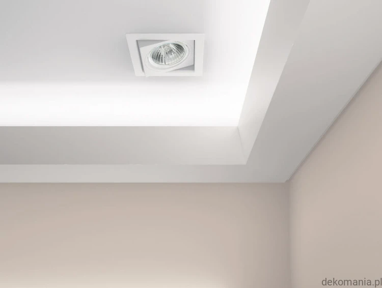 Listwa oświetleniowa LED przysufitowa gładka 10,2x7cm LOC-02 Creativa LOC02.jpg