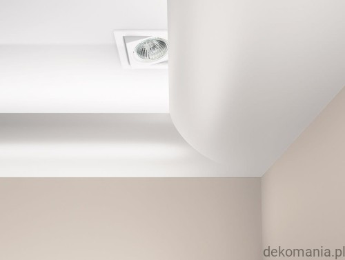 Listwa oświetleniowa LED przysufitowa gładka 18x4,2cm LOC-01 Creativa LOC01.jpg