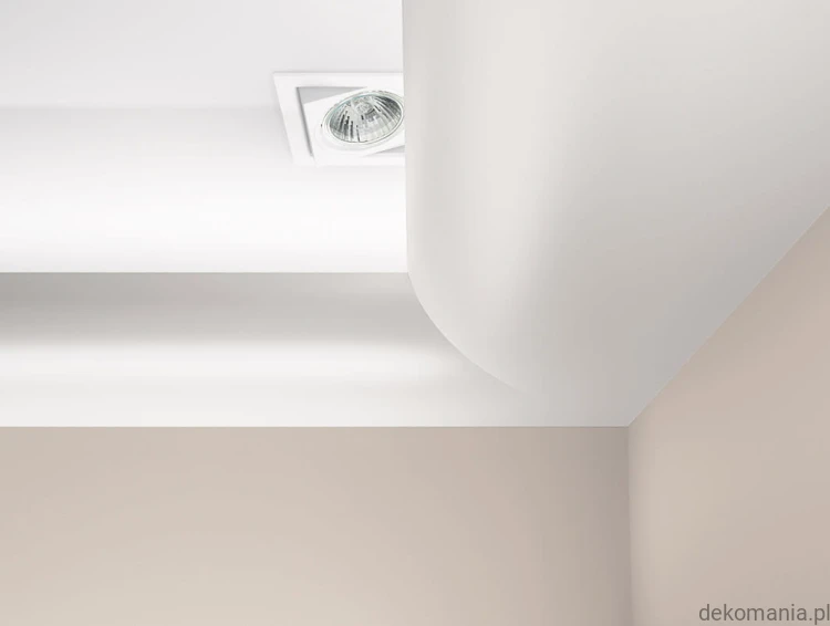Listwa oświetleniowa LED przysufitowa gładka 18x4,2cm LOC-01 Creativa LOC01.jpg