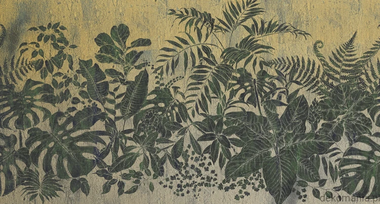 Fototapeta na wymiar roślinność na jednolitym tle Botanical MU11046.jpg