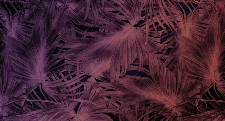 Fototapeta na wymiar tropikalne liście nocą Passion leaf MU11068.jpg