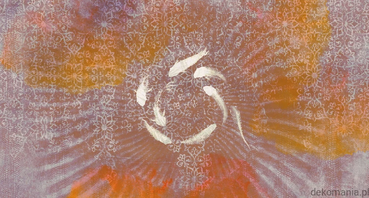 Fototapeta na wymiar ryby w oceanie na kwiecistym tle Oceans Pure MU11089.jpg