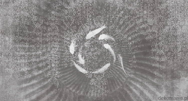 Fototapeta na wymiar ryby w oceanie na kwiecistym tle Oceans Pure MU11090.jpg