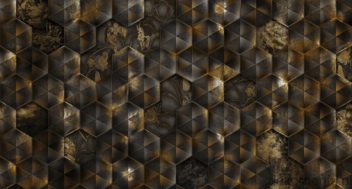 Fototapeta na wymiar geometryczne wzory z efektem holograficznym  Holographic Reflections MU11093.jpg