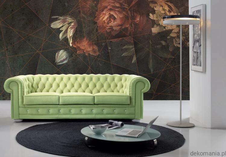Fototapeta ścienna do sypialni kwiaty w klimacie feng shui Feng Shui MU11094.jpg