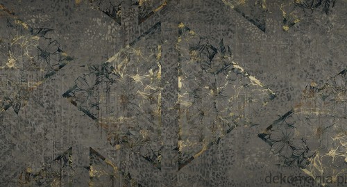 Fototapeta na wymiar kwiatowe wzory z przetarciami Clarity MU11106.jpg
