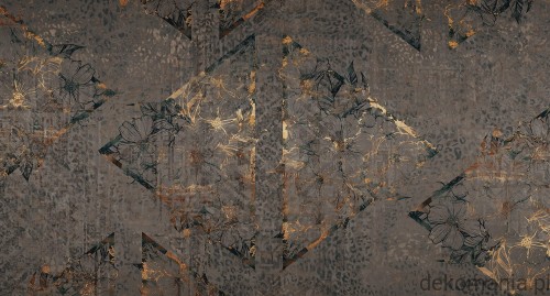 Fototapeta na wymiar kwiatowe wzory z przetarciami Clarity MU11107.jpg