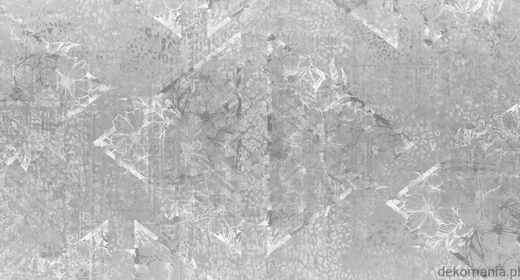 Fototapeta na wymiar kwiatowe wzory z przetarciami Clarity MU11108.jpg